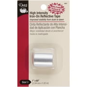 Dritz High Intensity Iron-On Reflective Tape 1"X60"-Gray