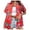 A-Blue403, variant on Tropical Print Button Shirt for Women Casual Relaxed Summer Beach Vacation Blouse