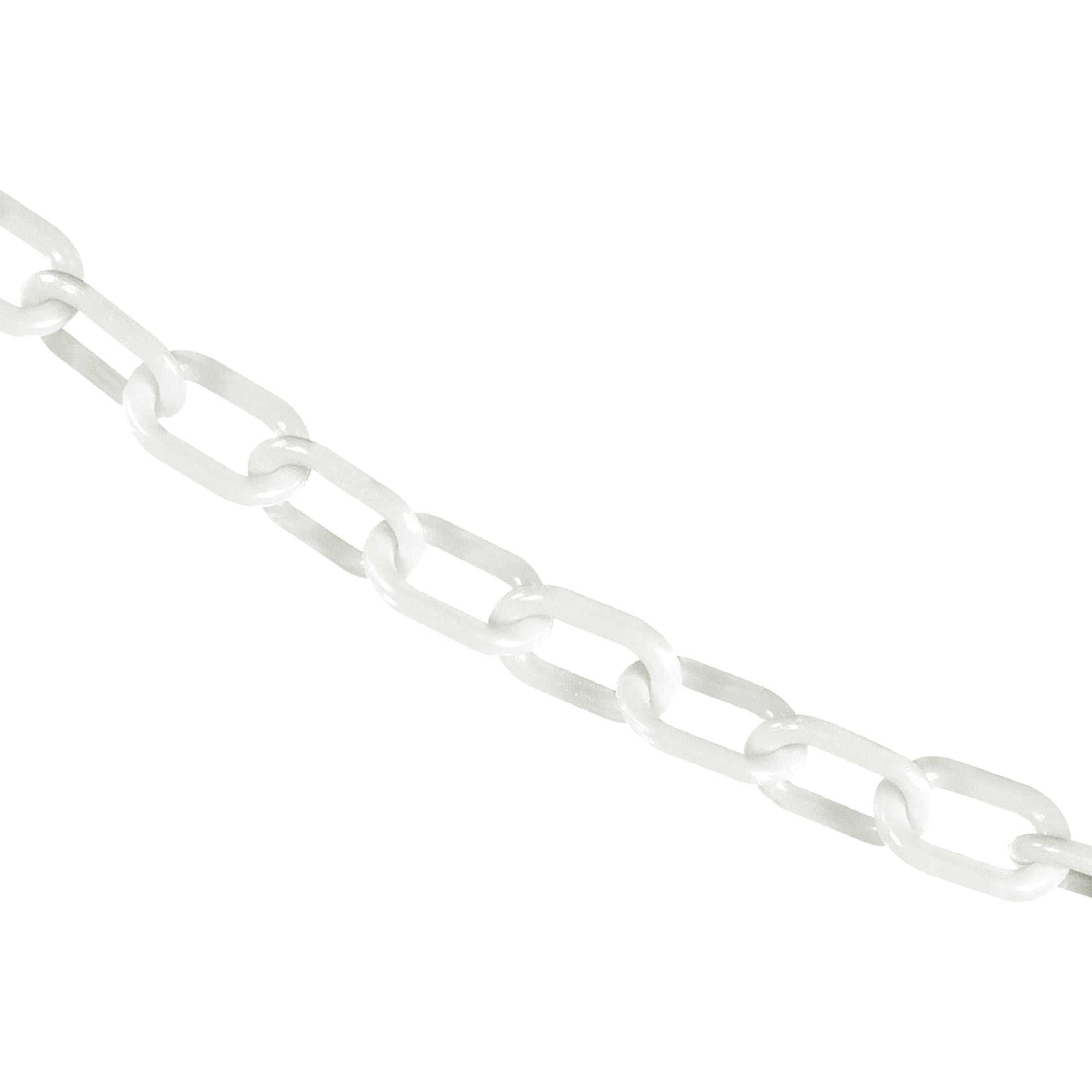 1 Inch x 25 Feet White Plastic Safety Chain