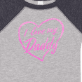 thumbnail image 4 of Inktastic I Love My Daddy in Pink Chalk Heart Boys or Girls Baby Bodysuit, 4 of 5