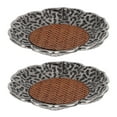 thumbnail image 6 of Masteelf 2pcs Japanese Retro Teacup Coaster Tea Cup Coaster Rustic Farmhouse Coasters Kung Fu Tea Cup Coaster Lotus Flower Shape Coaster, 6 of 8