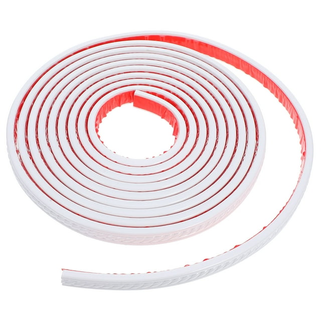 Moldura de corona autoadhesiva flexible para paredes y techos. Moldura decorativa despegable y adhesiva para proyectos de bricolaje y mejoras del hogar.