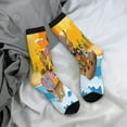 thumbnail image 5 of Logiee Animals on Noah's Ark1 Print Adult Socks for Men & Women,Calf Socks, Ankle Socks,Boots Socks,Breathable Casual Sock,Unisex Crew Socks, 5 of 6