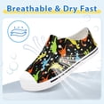 thumbnail image 4 of MOBYDICK Kids Toddler Slip On Water Shoes for Boys Lightweight Sandals Summer Quick Dry Sneakers,Black Dino, Size 9, 4 of 8