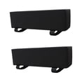 thumbnail image 4 of Chair Armrest Pad Memory Foam Thickened Chair Arm Rest Cover Chair Armrest Cushions Durable Portable Universal for Gaming Chair Home Office Black, 4 of 10