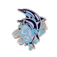 thumbnail image 1 of justharion Sturdy Dolphin Pattern Magnetic Hat Clip Golf Ball Marker Fit for Cap Visor, 1 of 5