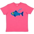 thumbnail image 3 of Inktastic Fishing Blue Fish Youth T-Shirt, 3 of 5