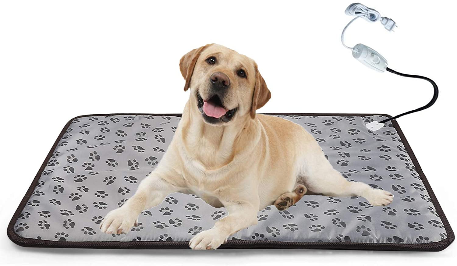 XXL Indoor Large Dog Heating Pad Waterproof Dog Bed Heating Mat Pet Heating Pad Dog Warming Mat For Small Medium Medium Pets King Size