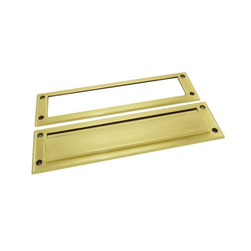 Baldwin 13 in x 3.5 Brass Mail Slot