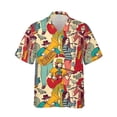 thumbnail image 3 of Nueva camisa hawaiana de verano, camisetas de manga corta para hombre, camisetas de hip hop de gran tamaño con estampado 3D, ropa informal vintage estilo rock para hombre, 3 of 5
