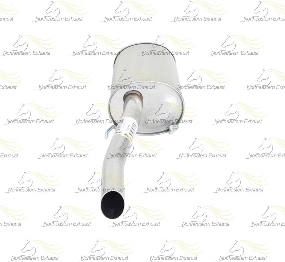 Northeastern Exhaust Resonator, Y-Pipe & Pair of Muffler Fits 2006-2011 Chevrolet Impala 3.9L & 2006-2009 Chevrolet Impala 5.3L - Direct Fit | System Kit