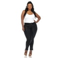 thumbnail image 4 of White Mark Pantalon Imprimé Serpent en Faux Suède pour Femmes, 4 of 6