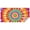 Colorful Tie Dye, variant on Orange Purple Blue Tie Dye Mandala Pattern Rectangle Tablecloth 60"x84",Waterproof Polyester Rectangle Table Cloth, Wipeable Spillproof Polyester Tablecloth for Dining, Camping, Indoor and Outdoor