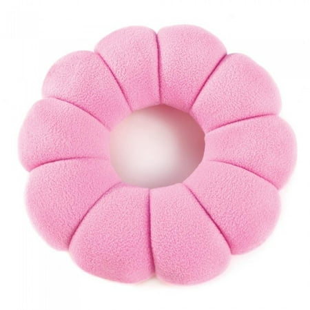 Pink Travel Pillow, Small Pink Posy Best Travel Pillow Soft (Sold by Case, Pack of