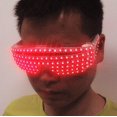 thumbnail image 4 of LINLIN LED Glasses, Light Up Glasses Visor Glasses Luminous Toy Glasses Rave Glasses for Parties, 4 of 5
