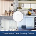 thumbnail image 4 of Vertical Blind Repair Tabs  Clear Blind Fixers  Vertical Blind Repair Vane Savers - Environmentally Friendly Blinds Replacement Slats & Parts for Windows, 4 of 7