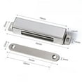 thumbnail image 1 of Loquet Magnétique Aimant Robuste 304 Acier Inoxydable Chromé Durabilité Longue Durée pour Porte de Garde-Manger Français, 1 of 9