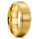 thumbnail image 1 of Alianza de boda King Will GLORY, 8 mm, carburo de tungsteno, oro de 14 quilates, 1 of 7
