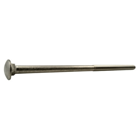 

1/2 -13 x 12 18-8 Stainless Steel Coarse Thread Carriage Bolts