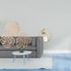 thumbnail image 2 of Decoración De Pared De Madera Con Hojas De Palma Tropicales Y Escultura De Bola De Cristal. Figura De Metal. Adorno Creativo De La Selva Para Dormitorio, Sala De Estar U Oficina., 2 of 8