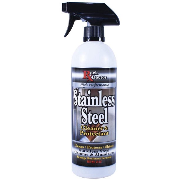 Rock Doctor Stainless Steel Cleaner & Protectant High Performance Chrome & Aluminum Cleaner