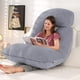 thumbnail image 5 of Almohada de Maternidad en Forma de U, Almohada de Maternidad para Apoyo Cuerpo Completo, Cómodos y Transpirables, con Funda Extraíble Terciopelo de Frijol, Gris, 5 of 7