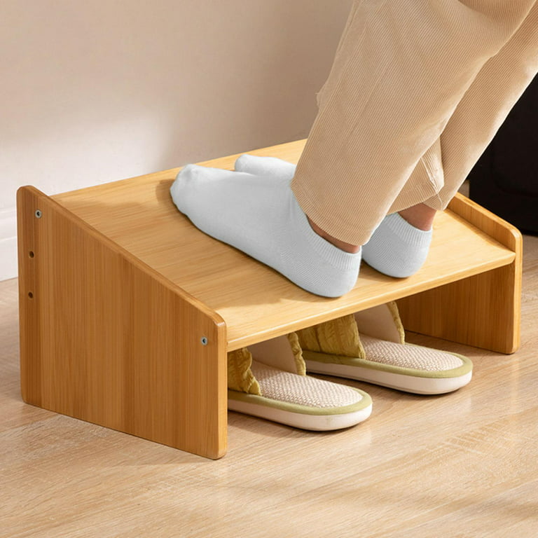 Desk Feet Rest Under Desk Foot Stool Step Stool Easy To Clean Provides Foot  Support Adjustable Height Stable Structure For - AliExpress