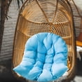 thumbnail image 4 of Cojín para silla giratoria Cojín colgante para silla de huevo Cojín para silla de jardín interior al Cojines para silla de huevo para azul DYNWAVEMX cojín del asiento, 4 of 7