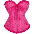 thumbnail image 1 of SZIVYSHI Corsé Tops para Mujer, Bustier Shapewear Lencería, Cintura de Encaje Push Up Body, 1 of 4