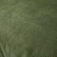 thumbnail image 5 of Lush Decor Arden Ribbed Corduroy Comforter 2 Piece Set Twin/ Twin Xl Olive - Green Bedding Set - Velvet Comforter - Kids Bedding - Dorm Decor - Retro Decor, 5 of 11