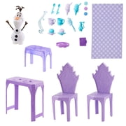 Disney Frozen Elsas Frozen Ice Palace Castle Playset with Olaf, 5 Play Areas & 21 Accessories