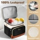 thumbnail image 4 of Bolsa Nevera Expandible e Impermeable para Biberones Mancro Negra, 4 of 7