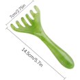 thumbnail image 4 of Masajeador de cuero cabelludo con mango ergonómico para aliviar el estrés, peine ligero para masajear la cabeza en la ducha., 4 of 5