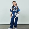 thumbnail image 4 of Traje de baile de hip hop para niños, hip hop, hip hop, jazz, pasarela callejera frita para niños, 4 of 5