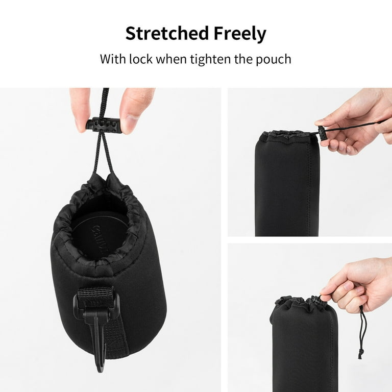 Waterproof DSLR Camera Shoulder Bag - Large Padded Case Fits Lenses Up To 600mm