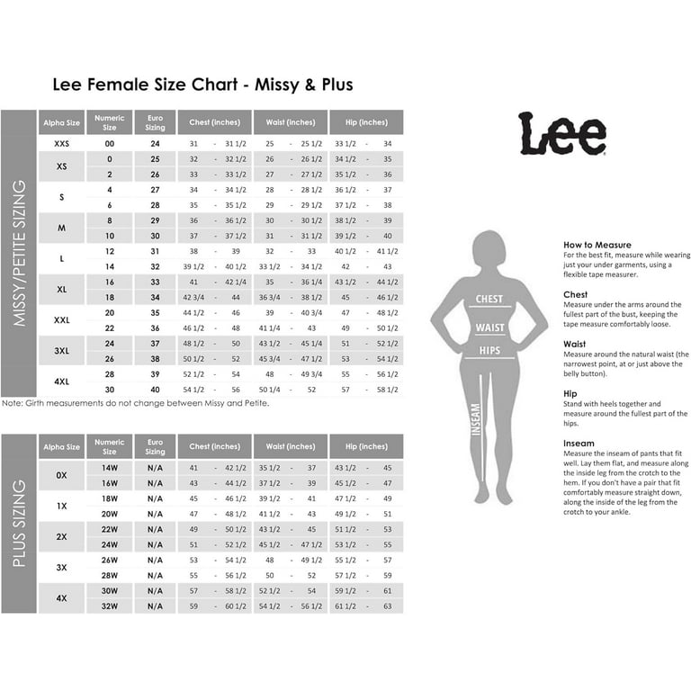 Lee Women's Plus Flex Motion Straight Leg Jean 