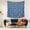 Cat Striped Blue, variant on 59x59 Inch Square Wall Tapestry for Indoor & Outdoor, Living Room, Bedroom, Teen Room,Tiger Geometric Black Pattern