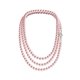 thumbnail image 3 of Set Collar Triple Aretes Pulsera Zvezda Plata 0.925 Mujer rosa claro Unitalla, 3 of 4
