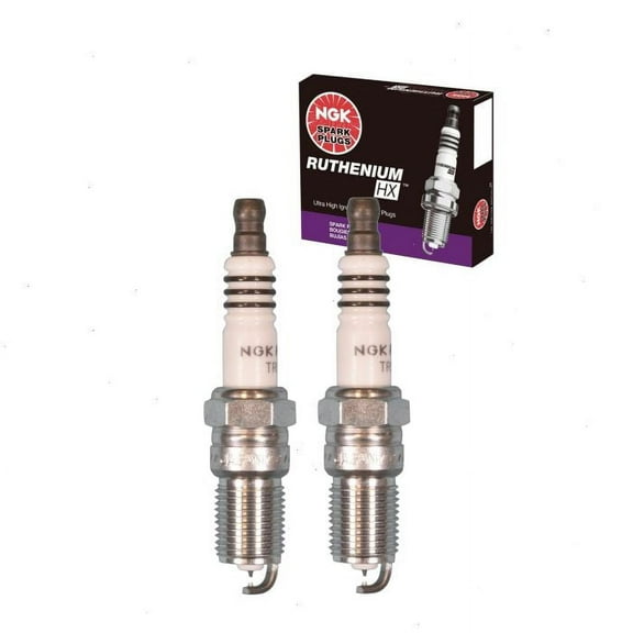 2 pc NGK 94567 Ruthenium HX Spark Plugs for Ignition Wire Secondary