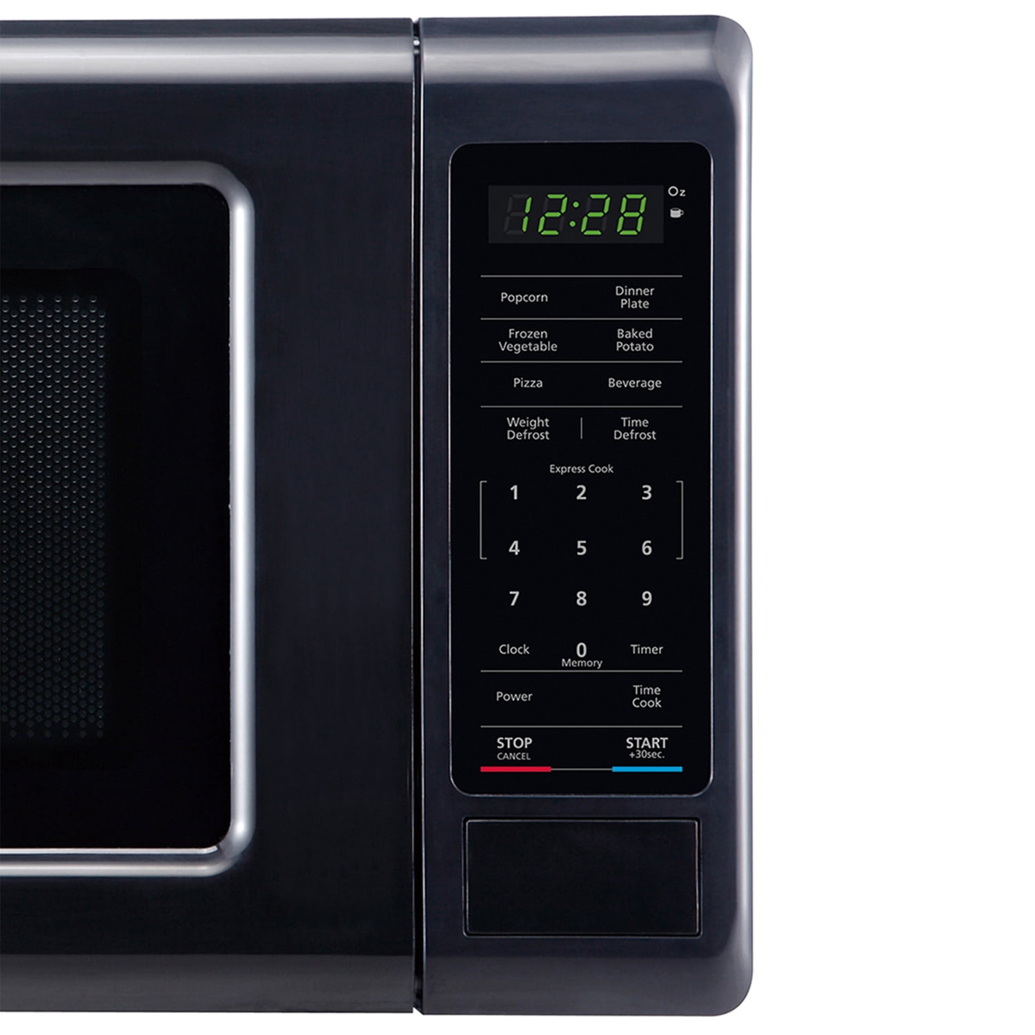 Magic Chef MC77MB 0.7-cu. ft. 700-Watt Countertop Digital Touch Microwave, Black