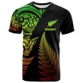 thumbnail image 3 of Camiseta con estampado 3D de pelota de rugby maorí de Nueva Zelanda, camisetas deportivas de secado rápido para hombres, ropa de gimnasio hawaiana de moda, 3 of 5