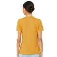 thumbnail image 3 of Bella & Canvas B86906297 Women Relaxed Jersey T-Shirt, Mustard - 2XL, 3 of 5