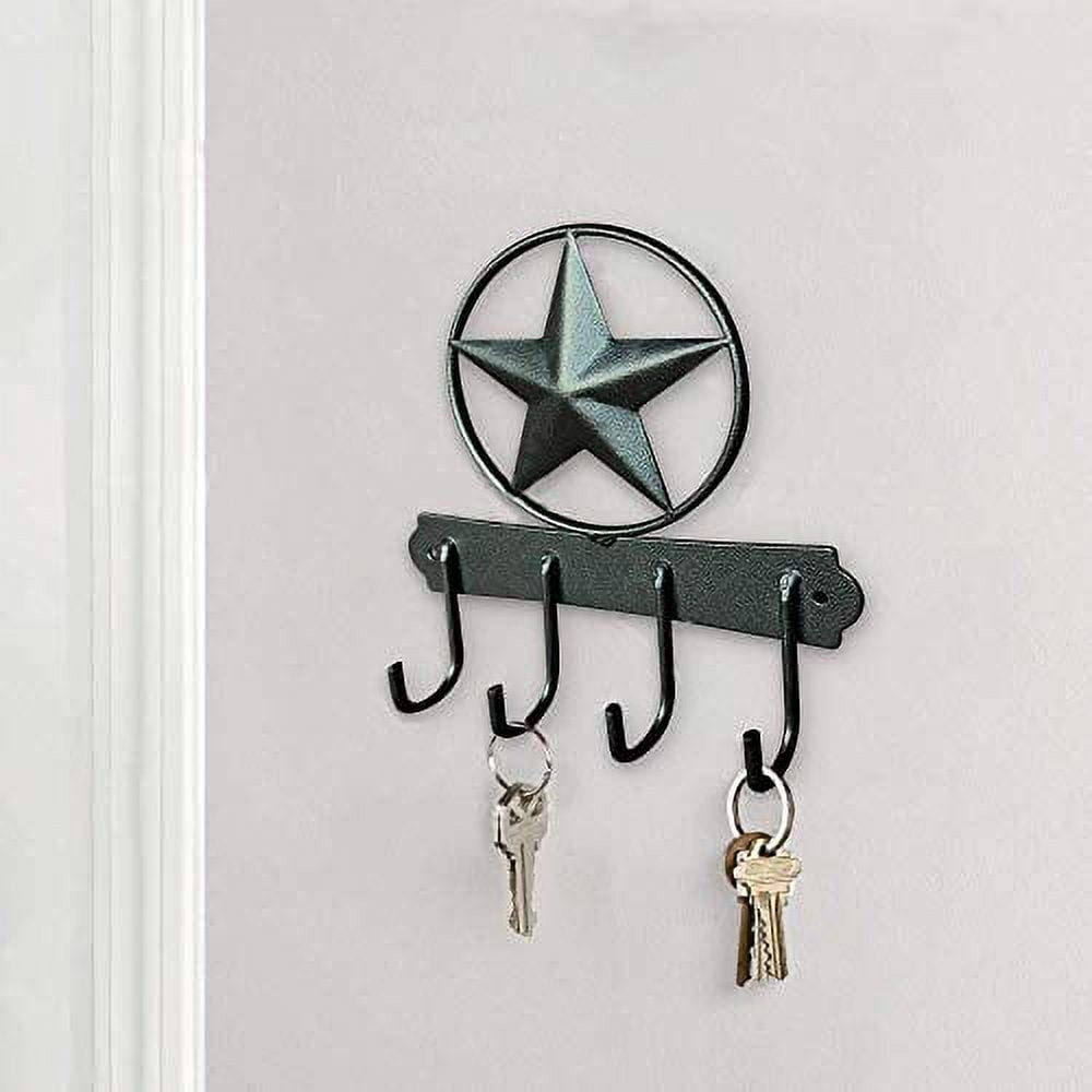 Breara Metal Wall Organizer with Key Hooks