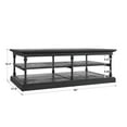 thumbnail image 2 of Weston Home Cabana Transitional Wood and Metal Rectangle Coffee Table, Black, 2 of 6