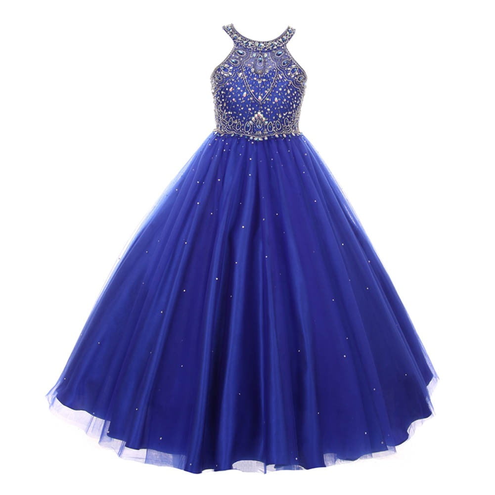 blue special occasion dresses