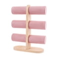 thumbnail image 1 of Organizador de joyas, soporte para pulseras y brazaletes, soporte para diademas y relojes de pulsera. Rosa, 1 of 9