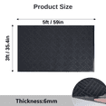 thumbnail image 2 of IAJXWI Entrance Mat, Non-Slip Large Doormat Entry Rug, Indoor Outdoor Floor Mat, Gray, 3 x 5ft, 2 of 9