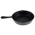 thumbnail image 1 of Sartén antiadherente de hierro fundido, parrilla para barbacoa, sartén para freír, utensilios de cocina 26cm kusrkot Sartén para acampar, 1 of 8