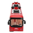 thumbnail image 3 of Toys for Kids 3+ 1:48 CS0133 Electronic City Bus Light Car Educational Toy for Children Kids Traffic Model(Red), 3 of 9
