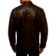 thumbnail image 5 of Chamarra Para Hombre Shendy Vendi Chaqueta Vinipiel Tipo Biker Cafe Extra Grande, 5 of 5